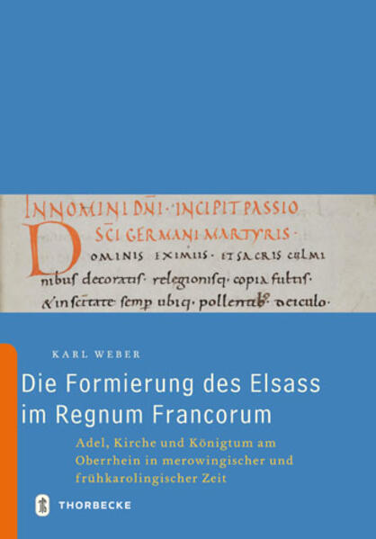 Die Formierung des Elsass im Regnum Francorum