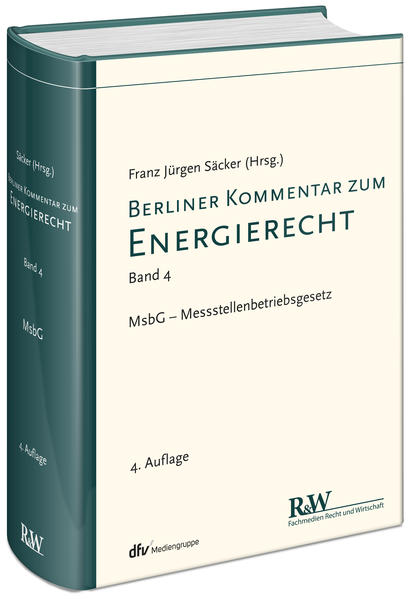 Berliner Kommentar zum Energierecht, Band 4