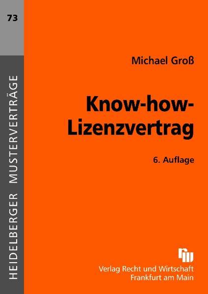 Know-how-Lizenzvertrag