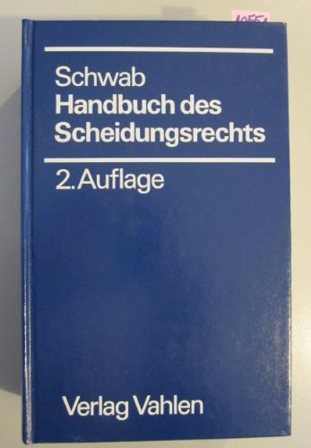 Handbuch des Scheidungsrechts