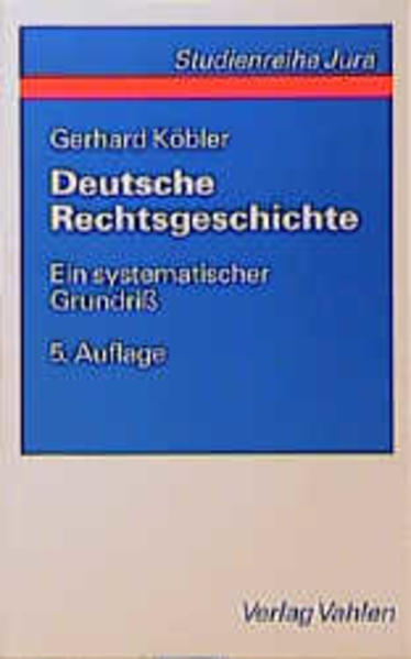 Deutsche Rechtsgeschichte