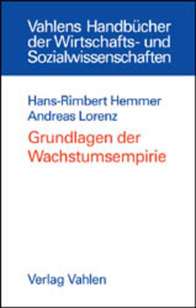 Grundlagen der Wachstumsempirie