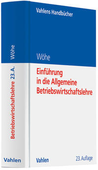 Einführung in die Allgemeine Betriebswirtschaftslehre