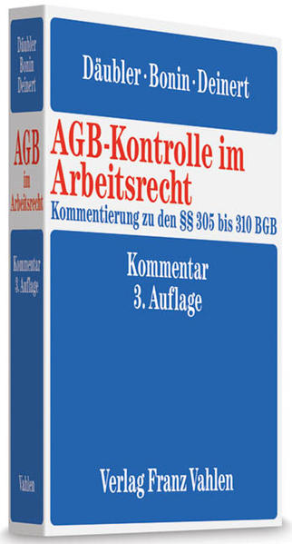 AGB-Kontrolle im Arbeitsrecht
