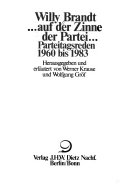 ... auf der Zinne der Partei ...