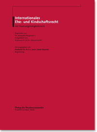 Internationales Ehe- und Kindschaftsrecht