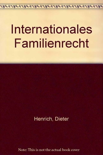 Internationales Familienrecht