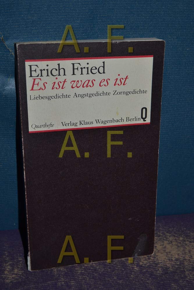 Es ist was es ist