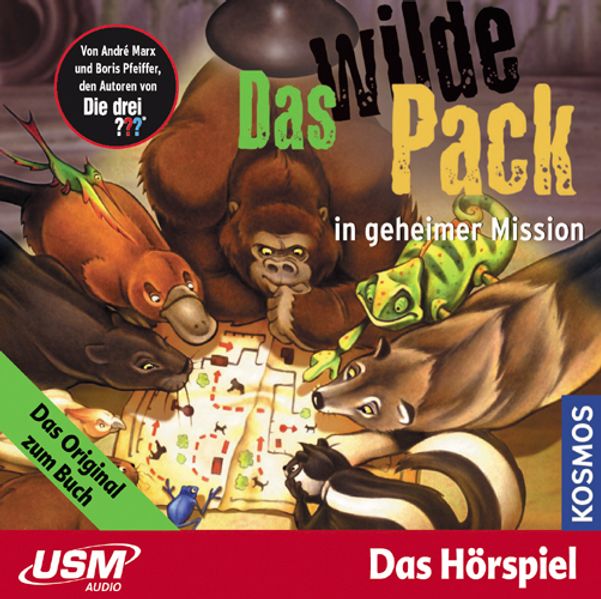 Das wilde Pack (Folge 7) - Das wilde Pack in geheimer Mission (Audio CD)