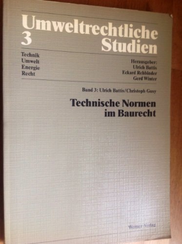 Technische Normen im Baurecht