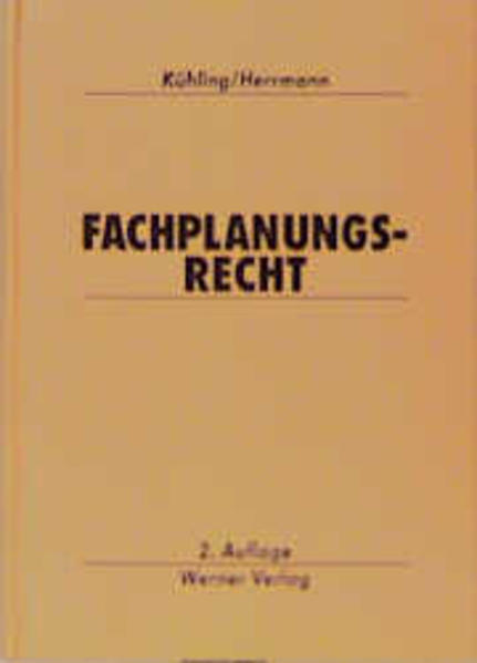 Fachplanungsrecht