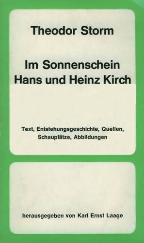 Im Sonnenschein. Hans und Heinz Kirch