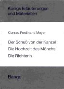 Der Schuss von der Kanzel /Die Hochzeit des Mönchs /Die Richterin