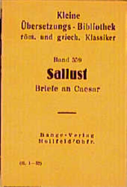 Briefe an Caesar