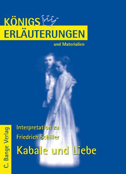 Schiller. Kabale und Liebe