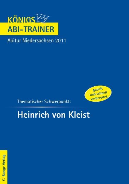 Königs Abi-Trainer - Thematischer Schwerpunkt: Heinrich von Kleist
