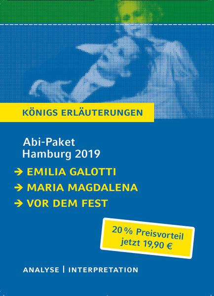 Abitur Deutsch Hamburg 2019 & 2020 - Königs Erläuterungen-Paket.