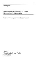 Deutschland, Palästina und zurück