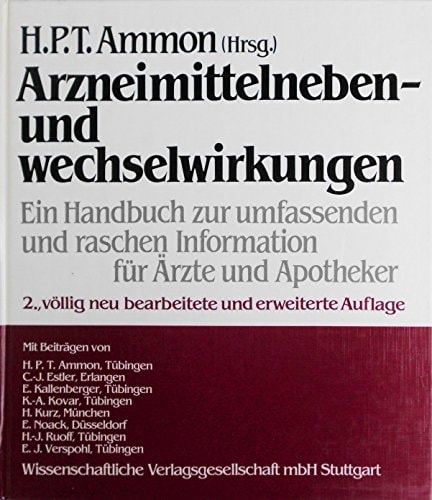 Arzneimittelneben- und -wechselwirkungen