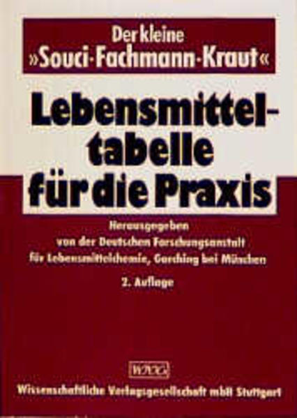 Der kleine "Souci /Fachmann /Kraut"