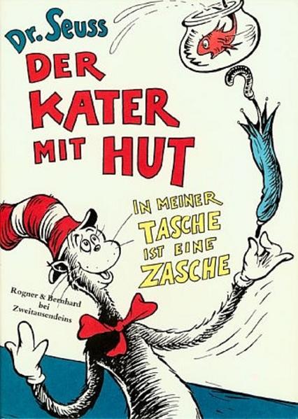 Der Kater mit Hut /In meiner Tasche ist eine Zasche