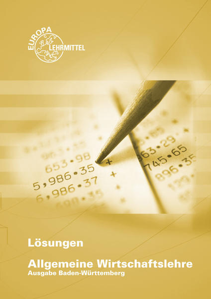 Allgemeine Wirtschaftslehre BW / Lösungen zu 93814