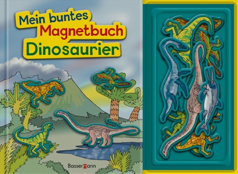 Mein buntes Magnetbuch Dinosaurier
