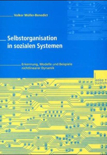 Selbstorganisation in sozialen Systemen