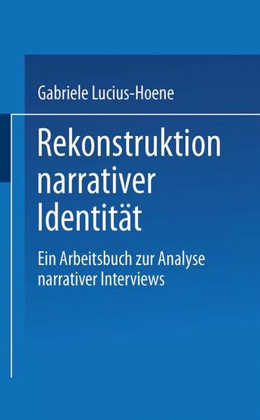 Rekonstruktion narrativer Identität