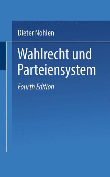 Wahlrecht und Parteiensystem