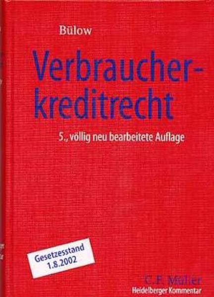 Heidelberger Kommentar zum Verbraucherkreditrecht