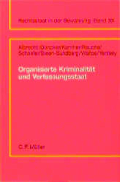 Organisierte Kriminalität und Verfassungsrecht