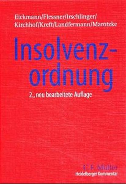 Heidelberger Kommentar zur Insolvenzordnung