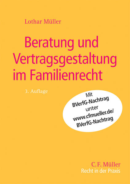 Beratung und Vertragsgestaltung im Familienrecht