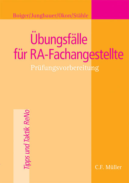 Übungsfälle für RA-Fachangestellte