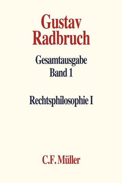 Gustav Radbruch Gesamtausgabe