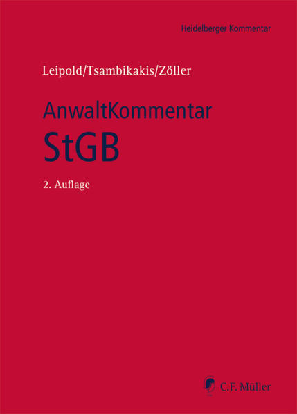 AnwaltKommentar StGB - Mitgliederausgabe AG Strafrecht