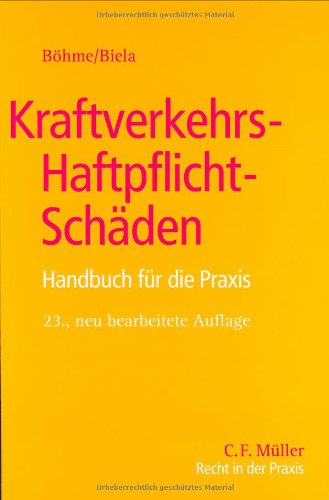 Kraftverkehrs-Haftpflicht-Schäden