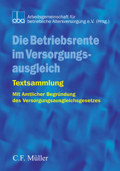 Die Betriebsrente im Versorgungsausgleich