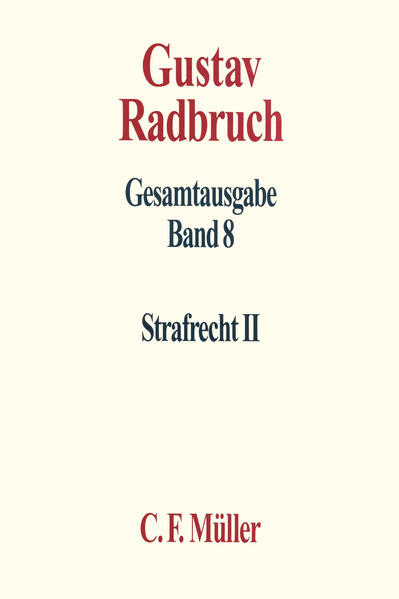 Gustav Radbruch Gesamtausgabe