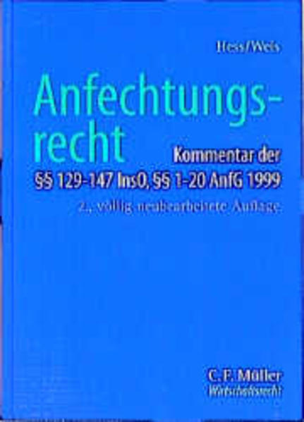 Anfechtungsrecht