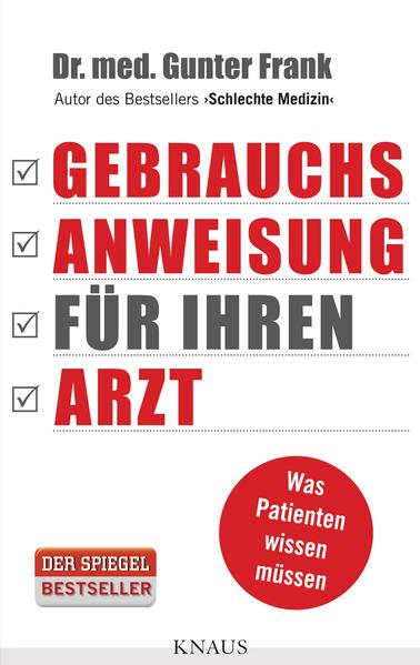 Gebrauchsanweisung für Ihren Arzt
