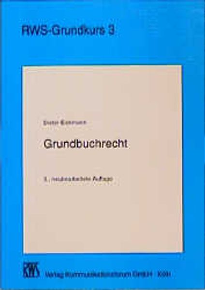 Grundbuchrecht