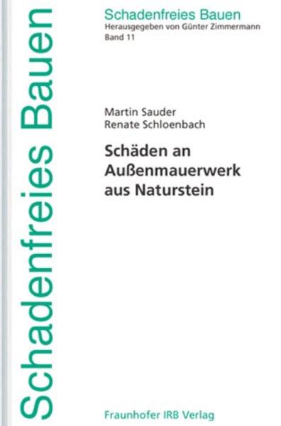 Schäden an Außenmauerwerk aus Naturstein.