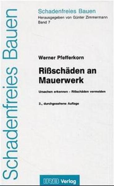 Rißschäden an Mauerwerk.