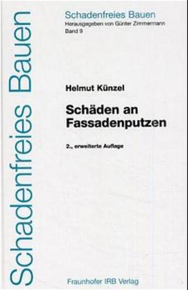 Schäden an Fassadenputzen.