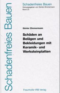 Schäden an Belägen und Bekleidungen mit Keramik- und Werksteinplatten.
