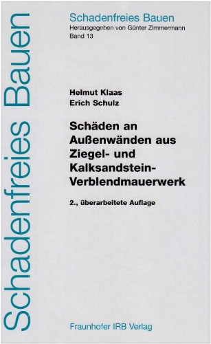 Schäden an Außenwänden aus Ziegel- und Kalksandstein-Verblendmauerwerk