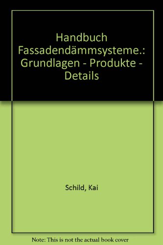 Handbuch Fassadendämmsysteme.