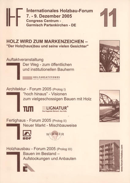 11. Internationales Holzbau-Forum. 2 Bände.